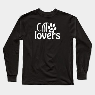 Cat Lovers - Gift For Cat Lover Long Sleeve T-Shirt